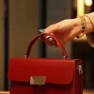 Fashion Unique Retro Box Bag Genuine Leather Women Tote BagHandbag Simple Lady Real Leather Shoulder Crossbody Bag New - AliExpress Women's Handbags