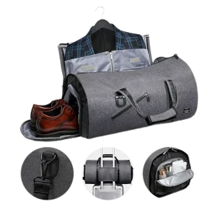 New Garment Bag with Shoes Compartment Torba Podróżna Carry on Luggage Travel Suit Bags Garment Duffle Bag for Men Weekender Bag - AliExpress Travel Bags