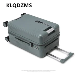 KLQDZMS PC Luggage Zipper Boarding Case 20"22”24"26 Inch Men's Trolley Luggage Trolley Style Travel Bag Women's Suitcase - AliExpress Luggage