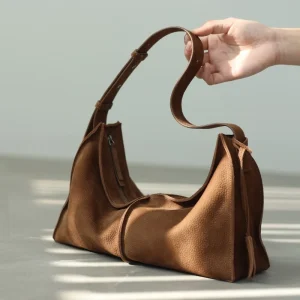 Women's Genuine Leather Vintage Zipper Crossbody Bags Fashion Design Shoulder Bag Soft And Comfortable Handbag - AliExpress Women's Handbags
