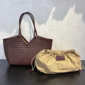 High Quality Cowhide Hand-woven Tote Bag New Retro Commuter Texture Inner Bag Portable Shoulder Underarm Unique Fashion Simple - AliExpress Women's Handbags