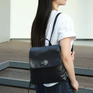Orabird Vintage Oil Wax Leather Backpack For Women Flip Cover Turn Lock Multi-purpose Fashion Daily Commute Travel Bag - AliExpress Women's Handbags