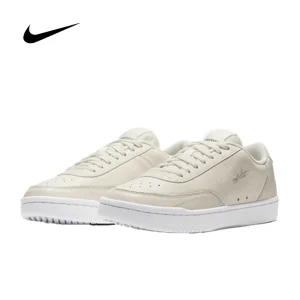 Nike Women's Court Vintage PRM - Retro Casual Premium Leather White Sneakers CW1067-101 - AliExpress Sneakers