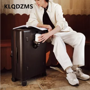 KLQDZMS Men's Suitcase 20" PC Boarding Case 25 Inch Front Opening Laptop Boarding Case Women's Universal Wheels Cabin Luggage - AliExpress Luggage