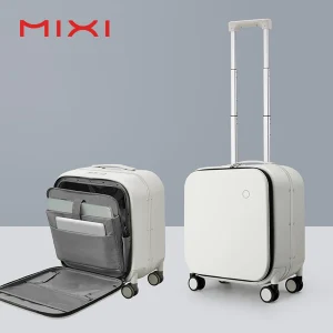 Mixi New Patent Design Carry On Suitcase Women 18 Inch Rolling Luggage Men Polycarbonate Aluminum Frame Elegant Noble - AliExpress Luggage