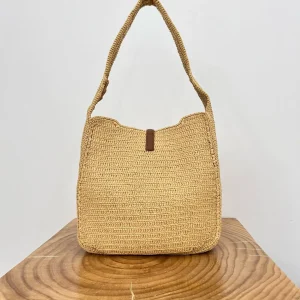 Summer 2026 Large Handmade Grass Woven Hobo Tote Bag - Beach Vacation Leisure Versatile Shoulder Bag for Casual Outfits - AliExpress Women's Handbags