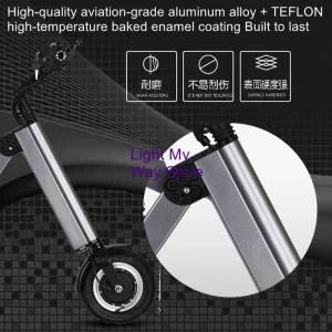 Portable Electric Tricycle Ultra-Light Folding E-Bike Adult Lithium Battery Bike Compact Electric Scooter for Men and Women - AliExpress Power Tool Parts & Accessories