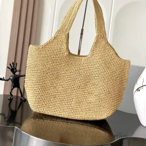 Summer 2026 Women's Large Capacity Shoulder Bag Hand Woven Casual Versatile Basket Beach Vacation Style - AliExpress Women's Handbags