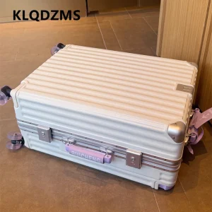 KLQDZMS New 20"22"24"26"28 Inch Luggage Large Capacity Trolley Case PC Boarding Box Women's Universal Wheel Rolling Suitcase - AliExpress Luggage