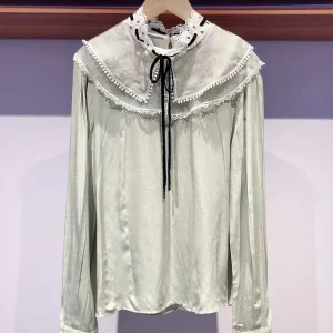 Women Stylish Long Sleeve Shirt Button Down Blouse for Work and Casual Use DG0228 - AliExpress Shirts & Blouses