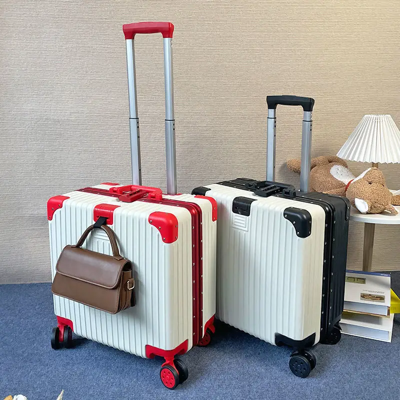 Trolley case, children's mini boarding, women's luggage, fresh travel, men's code, light and small - AliExpress Luggage
