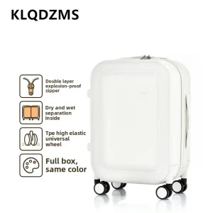 KLQDZMS Large Capacity Suitcase ABS+PC Boarding Case 20 Inch Trolley Case 24"26" Trolley Style Travel Bag Women's Luggage - AliExpress Luggage