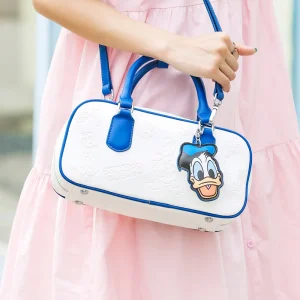 Genuine Disney Purses And Handbags Original Case Cute Cartoon Donald Duck Simple Square Handbag Women's Shoulder 369 - AliExpress Women's Handbags