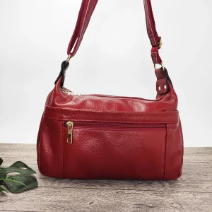 Ladies' Multi Pocket Large Capacity Crossbody Bag Genuine Leather Women's Bag For Multi-pocket Large Capacity Single Shoulder - AliExpress Women's Handbags