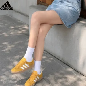 Adidas VL COURT 2.0 Casual Sports Board Shoes Men and Women The Same Yellow JS4593 - AliExpress Sneakers