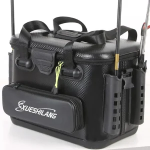 Portable EVA Fishing Rod Bag Bucket Suitcase Live Fish Box Camping Water Container Basin Tackle Storage Case Waterproof Shoulder - AliExpress Travel Bags