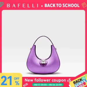 BAFELLI 2025 WOMEN'S BAG LUXURY BRAND GENUINE LEATHER CAT FASHION FEMALE TRENDING ORIGINAL PURSE DESIGNER LADY SHOULDER HANDBAGS - AliExpress Women's Handbags