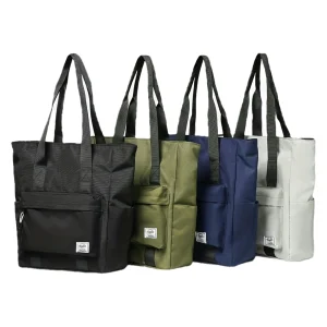 A large-capacity, multi-compartment, simple men's tote bag perfect for everyday wear, vacations, short trips, and preppy style. - AliExpress Women's Handbags