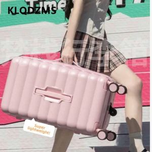 KLQDZMS Travel Luggage 20"22"24"26"28 Inch Large Capacity Trolley Case PC Boarding Box Women's with Wheels Rolling Suitcase - AliExpress Luggage
