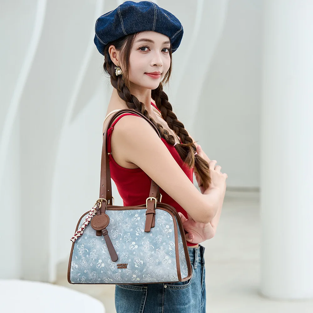 Genuine Disney Purses And Handbags Original Case Mickey Joint Tote Bag Women's Fashion Retro Shoulder Bag 349/369 - AliExpress Women's Handbags