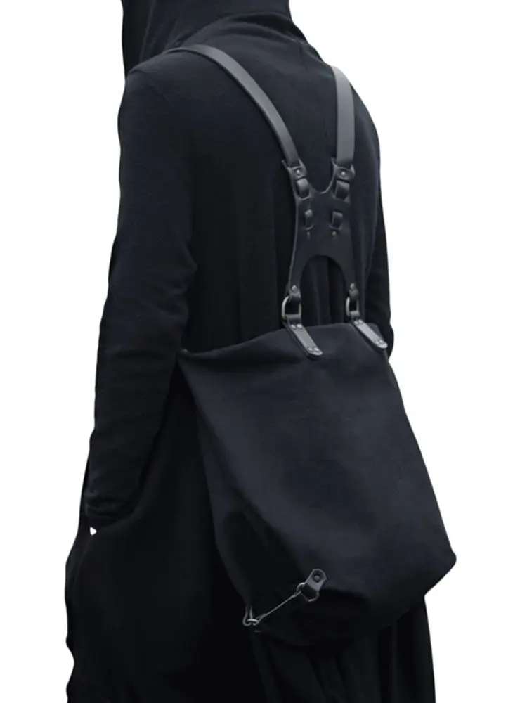 American-style Fashion Original Personalized Genuine Leather Shoulder Strap Large Capacity Canvas Double Shoulder Bags For Women - AliExpress Women's Handbags
