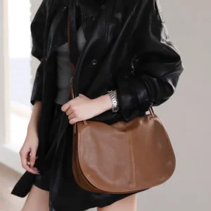 Fashion Simple Genuine Leather Women Tote BagHandbag Real Leather Underarm Shoulder Crossbody Commuter Bag New - AliExpress Women's Handbags