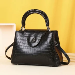 Luxury Brand Women's Handbag 2026 Genuine Leather Crocodile Pattern Fashion High Quality Female Purse New Collection - AliExpress Women's Handbags