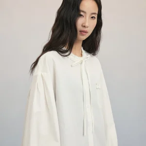 CAREMIND Classic Loose Casual White Shirt Women's Cotton Long Sleeve Button up Neckline Sun Protection Fashion Spring 2026 - AliExpress Shirts & Blouses