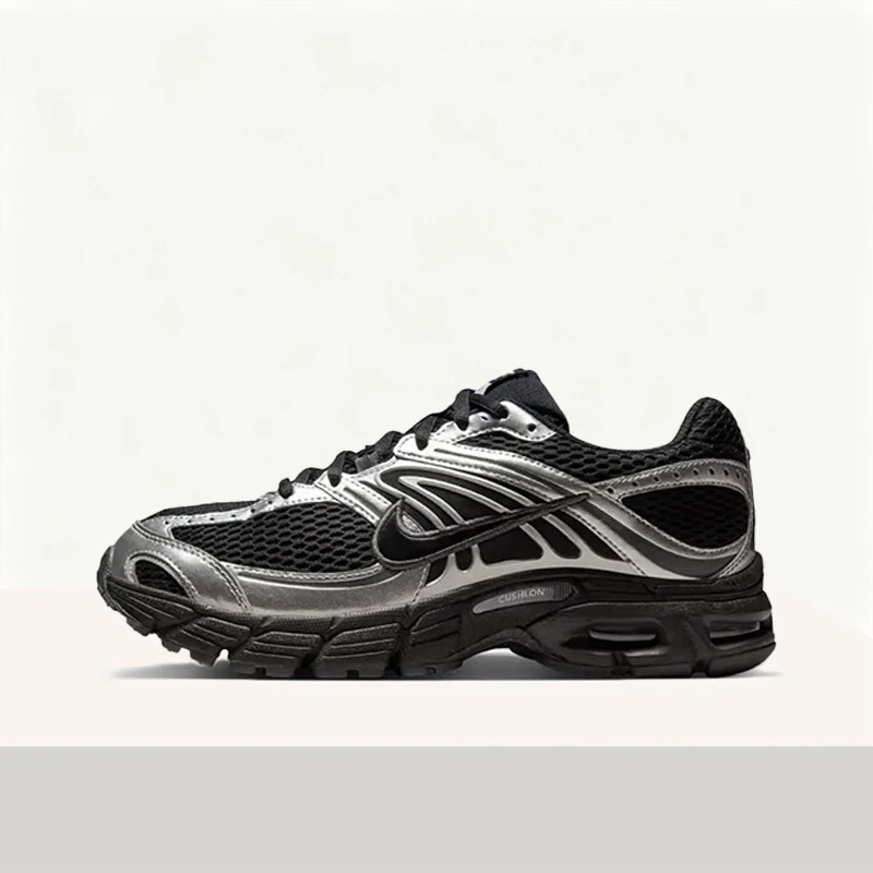 Nike Air Max Moto2K: Stylish, Unique, Cushioned, Durable, Low-Top Casual Sneakers for Women in Black and Silver HQ2056-007 - AliExpress Sneakers