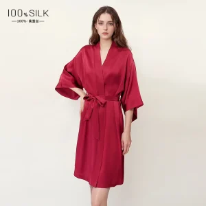 Robe Set Loungewear Kimono Silk Soft Elegant Breathable Lightweight Homewear Nightwear Bridal Comfortable Romantic Summer Sleepw - AliExpress Women's Sleep & Lounge