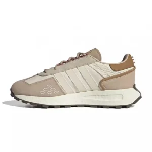 adidas Originals RETROPY Retro Style Leather Low-Top Running Shoes for Men and Women Brown/White IF4324 - AliExpress Sneakers