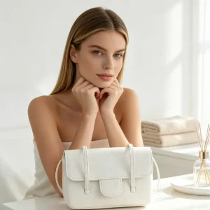 European Ins Modern Matte Coated Leather Satchel Fully Detachable Crossbody Shoulder Bag Trend Women Shoulder Satchel Handheld Handle For All-day Urban Fashion Matching - AliExpress Women's Handbags