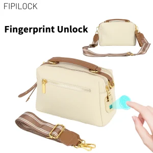 FIPILOCK Shoulder Bag Crossbody Clutch Bag for Women with Smart Fingerprint Unlock Anti-theft Anti-Burglary Large Capacity - AliExpress Women's Handbags