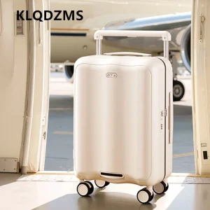 KLQDZMS Cabin Suitcase 20 Inch PC Boarding Case 24" Large Capacity Trolley Case Trolley Style Travel Bag Women's Rolling Luggage - AliExpress Luggage