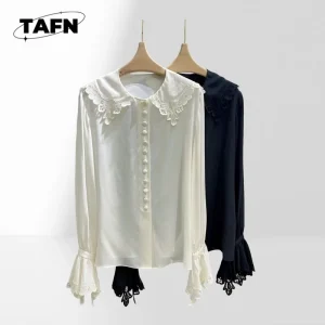 Ladies Fashionable Long Sleeve Shirt Button Down Blouse for Stylish Work and Casual Wear Women Trendy Shirt Long Sleeve BB1820 - AliExpress Shirts & Blouses