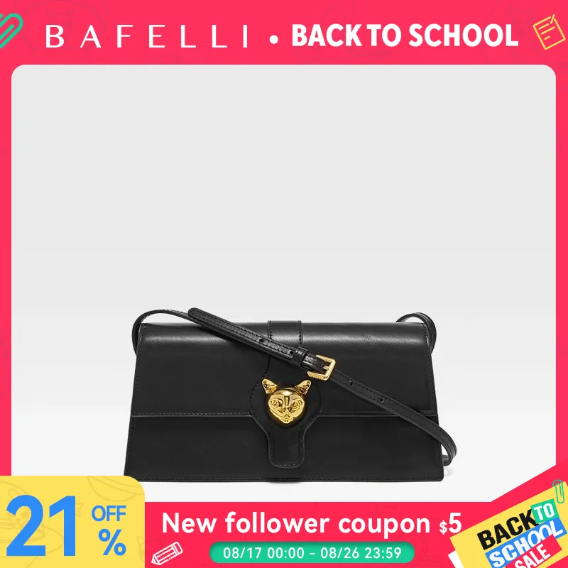 BAFELLI CAT 2026 NEW WOMEN'S BAG LUXURY BRAND FASHION RETRO STYLE DENIM TRENDING SHOULDER CLUTCH FEMALE LEATHER FLAP PURSE - AliExpress Women's Handbags