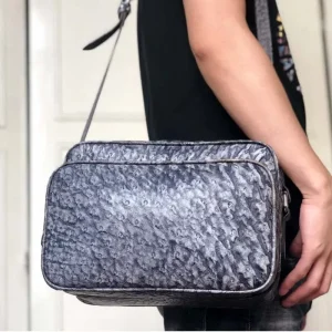 ouruili Ostrich skin leisure business large capacity women's bag zipper women's single shoulder bag cross bag women handbag - AliExpress Women's Handbags