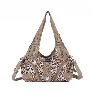 Custom Shoulder Bag Fashion Leopard Print Large Capacity Commuting Trend Cross-body Handbags for Women Hot Selling - AliExpress Women's Handbags