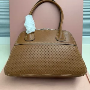 Vintage Large Leather Bowling Bag for Women Handheld Or Shoulder Tote Stylish Versatile Women's Handbag for Daily Wear - AliExpress Women's Handbags