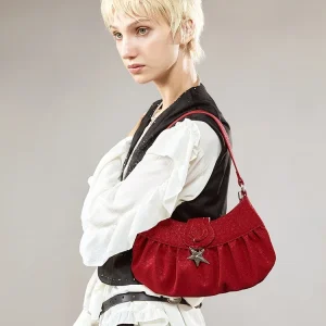 JACD Red Wedding Bag Women's Underarm Crossbody Bag Single Shoulder 2026 New Style Marriage Gift Fashion Trend Polyester - AliExpress Women's Handbags