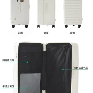 Large Capacity Women's Travel Luggage 28 32 Inch Checked Suitcase with Spring Damping Brake Spinner Wheels Durable Lightweight - AliExpress Luggage