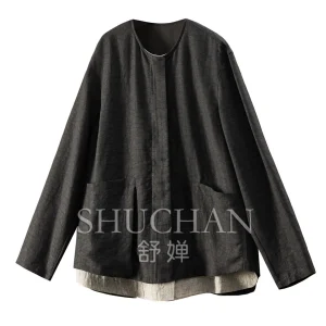 Loose Shirt Old Money Style, Heavy Collection of Silk Fragrant Cloud Yarn Splicing Fake Two-piece Shirt Jacket Women 74J7 - AliExpress Shirts & Blouses