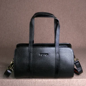 LEFT&NORTH Women's Boston bag 2026 Genuine leather 100% Natural Cowhide Vintage Aesthetic Shoulder strap handbags Original brand - AliExpress Women's Handbags