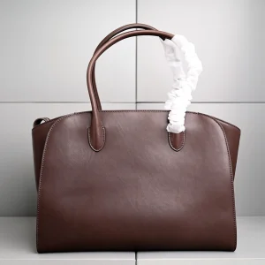 36cm Genuine Natural Finish Leather Tote Bag for Women, 14 inches, Top Grain Cowhide Handbag, Large Capacity Work Shoulder Purse - AliExpress Women's Handbags