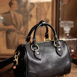 Fashion vintage designer handmade brand top layer cowhide women small handbag outdoor luxury genuine leather ladies shoulder bag - AliExpress Women's Handbags