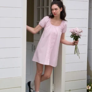 Muabomb Summer Vacation Silk Cotton round Neck Sleep Dress Casual Home Sweet Style Pure Color Women's Home Clothes Skirt - AliExpress Women's Sleep & Lounge