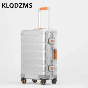 KLQDZMS Large Aapacity All Aluminum Magnesium Alloy Luggage Men's Women's Universal Boarding Password Box Fashionable Suitcase - AliExpress Luggage