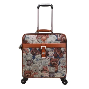 New Oxford cloth luggage sets Women Cartoon rolling luggage with handbag Men Retro trolley suitcase travel bag borsding box - AliExpress Luggage