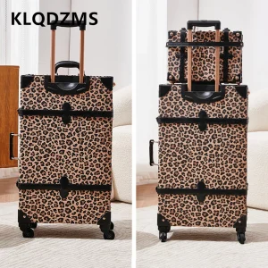 KLQDZMS 20"22"24"26"28 Inch Large Capacity Trolley Case PU Suitcase Women Boarding Box Travel Bag Set With Wheels Luggage Bag - AliExpress Luggage