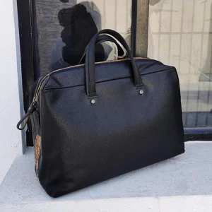 Cowhide Soft Black Leather Men simple travel bag large-capacity first layer women business trip luggage bag portable bags - AliExpress Travel Bags